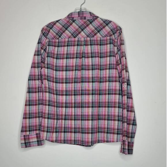 prAna plaid button down pullover shirt - medium - Picture 5 of 6